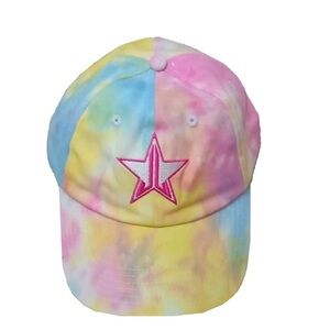 Jeffree Star Rare Limited Edition Tie-Dye Cap with Star Detail